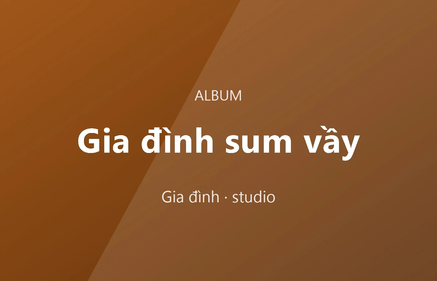 Gia đình sum vầy
